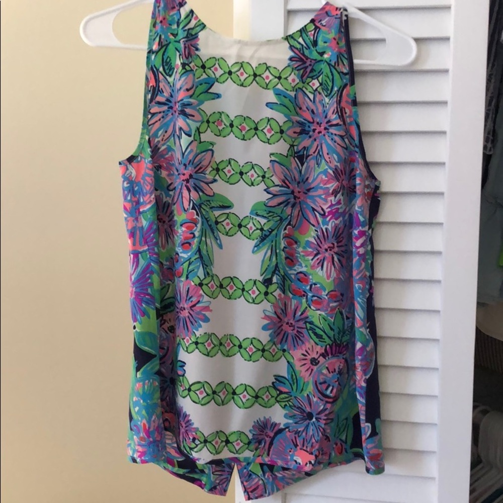 Lilly Pulitzer Silk Top